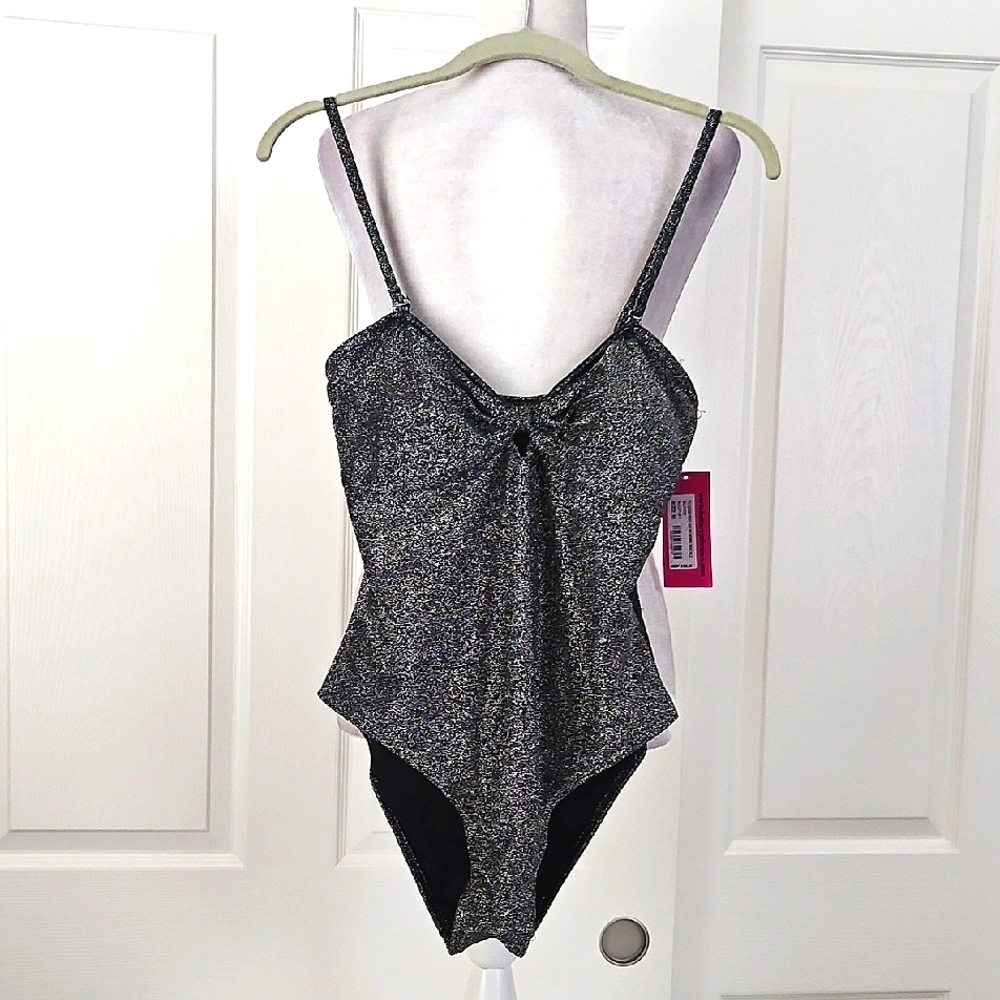 Betsey Johnson NWT Metallic Bodysuit